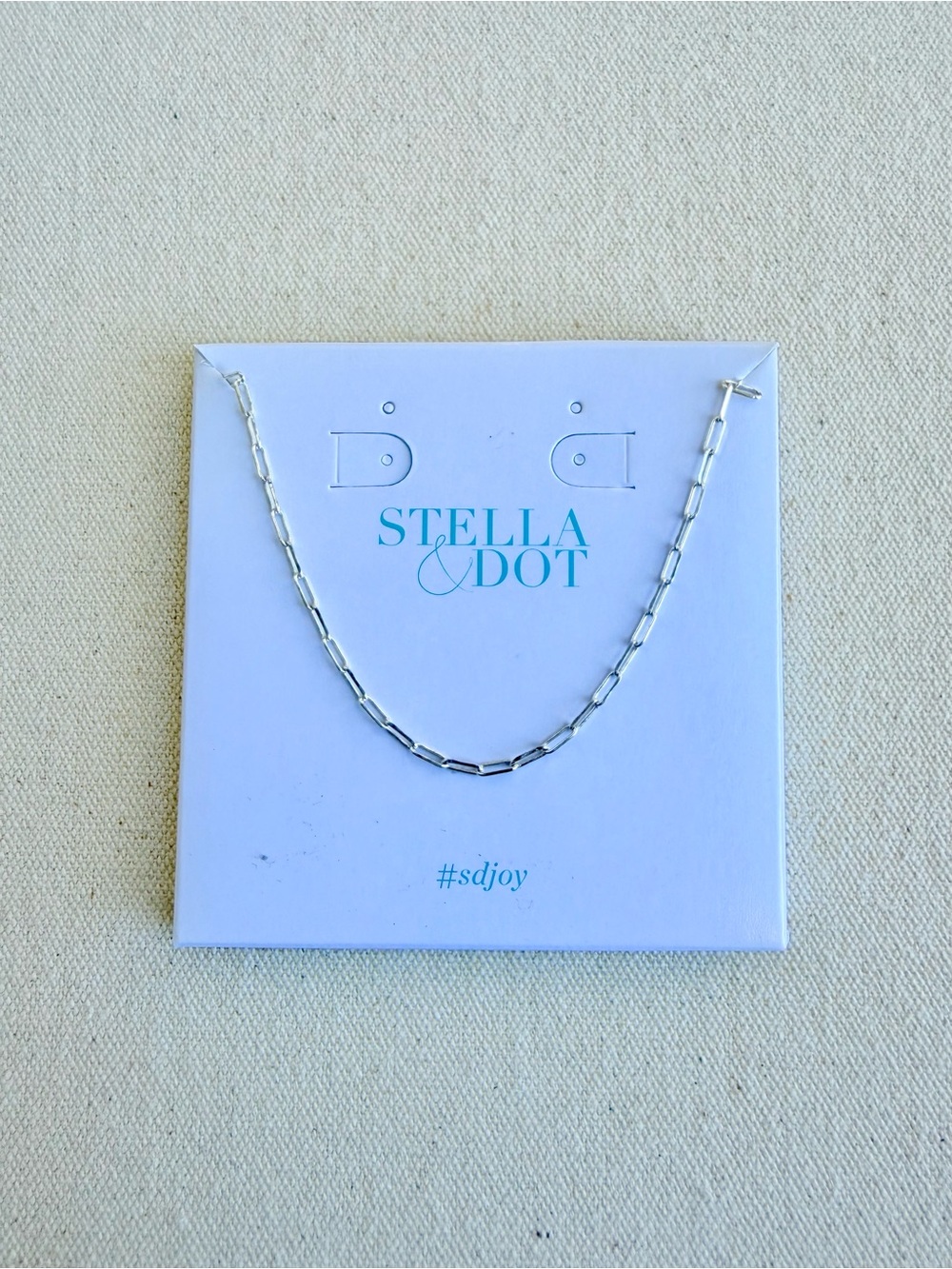 *Short Delicate Chain in Silver* STELLA & DOT~Retired Brand New (without box)